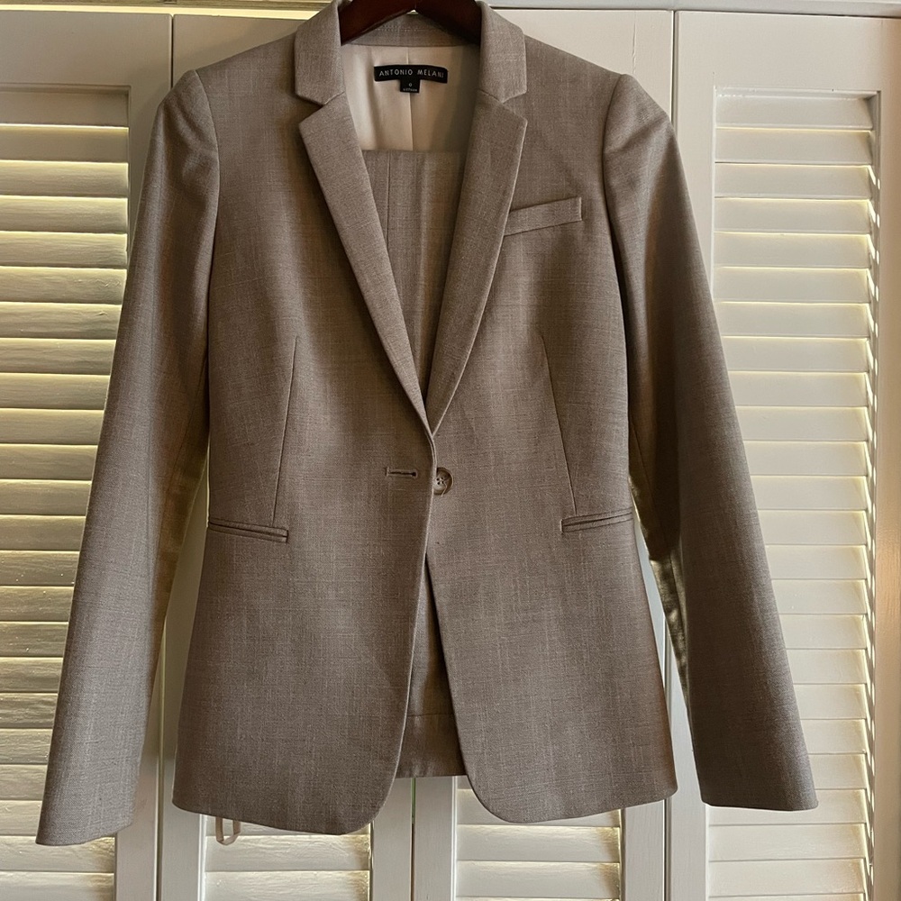 ANTONIO MELANI Light Brown Blazer